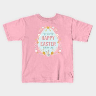 Easter Egg Hunt Happy Easter Bunny Rabbit Cute Kids T-Shirt